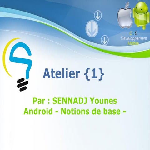 Section Developpement Mobile Atelier #1