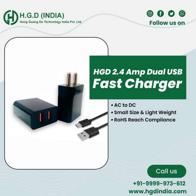 MOBILE 2.4 AMP CHARGERS MANUFACTURERS, SUPPLIERS AND EXPORTERS INDIA PDF