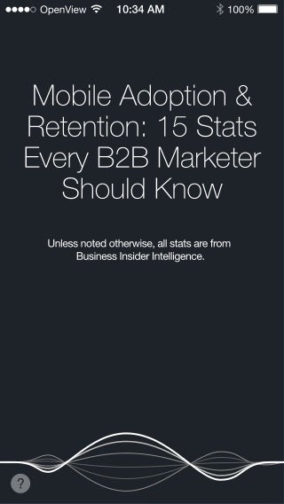 15 Stats Every B2B Marketer Should Know About Mobile Retention