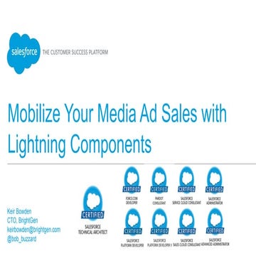 Mobilize your Ad Sales with Lightning Components