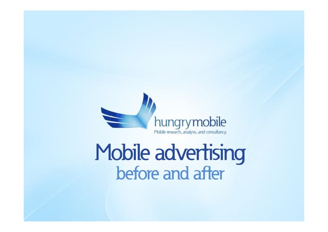 Mobile Ads Before and After piece