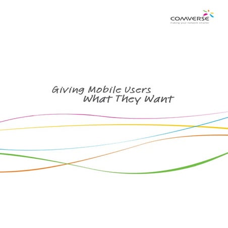 Mobile advertising   giving mobile users what they want