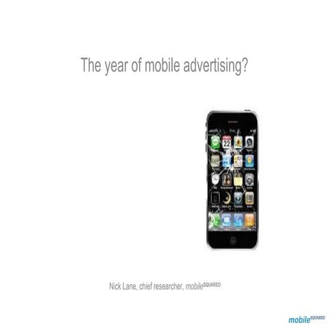 Mobile Advertising, Amsterdam May 2009