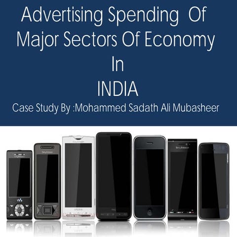 Mobile advertising spending by industry