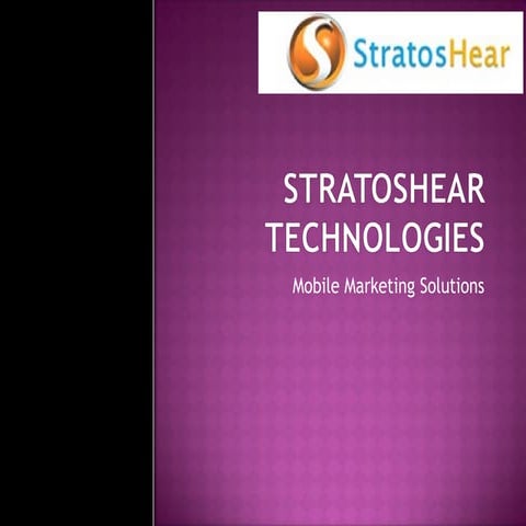 Mobile advertising with stratoshear technologies