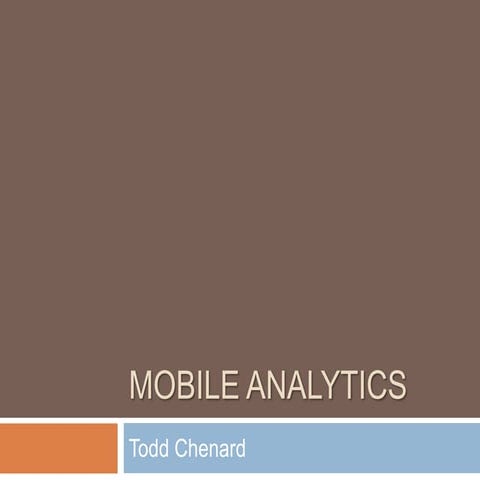 Mobile Analytics