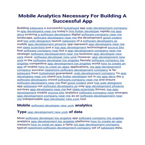 Mobile Analytics Necessary For Building A Successful App (1).pdf