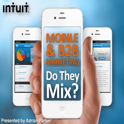 Mobile and B2B Marketing: Do They Mix?