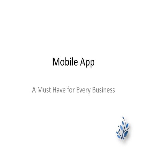 Mobile app for Business Success