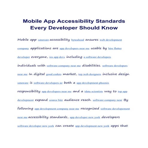 Mobile App Accessibility Standards Every Developer Should Know.pdf