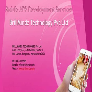 Mobile app bangalore