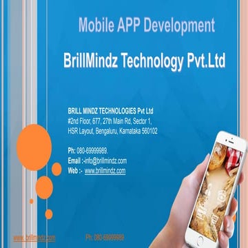 Mobile app bangalore.