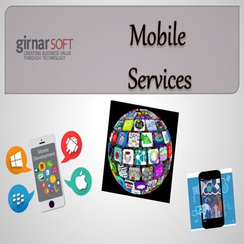 Mobile App development service by GirnarSoft