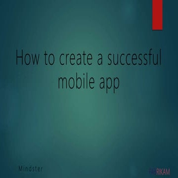 Mobile app development