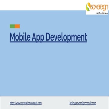 Mobile app development | PPT