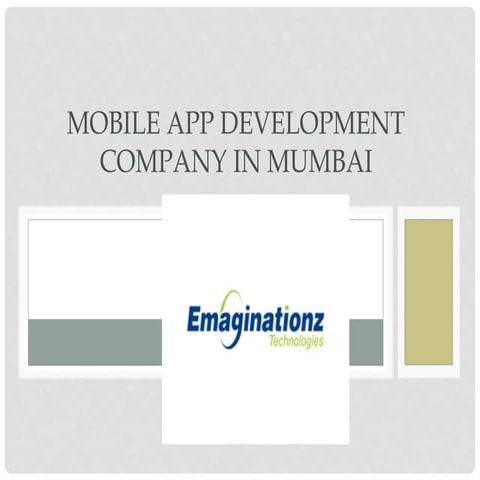 Mobile App Development Company in Mumbai