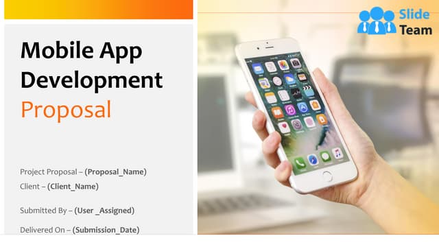 Mobile App Development Proposal Powerpoint Presentation Slides