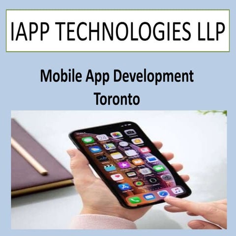 Mobile app development toronto
