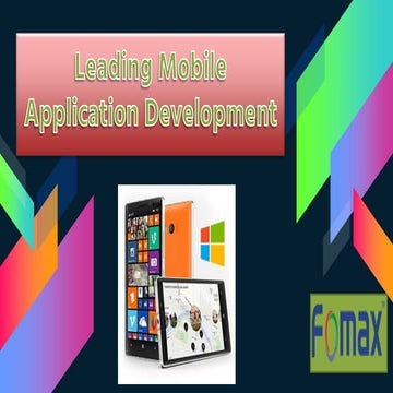 Mobile application development