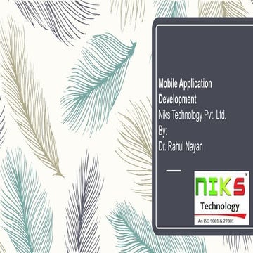 Mobile Application Development By Rahul Nayan