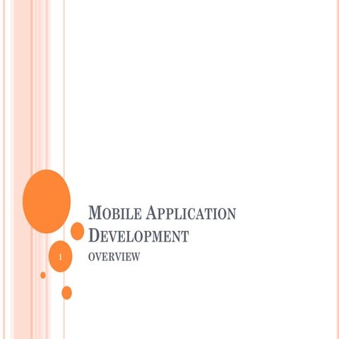 Mobile application development