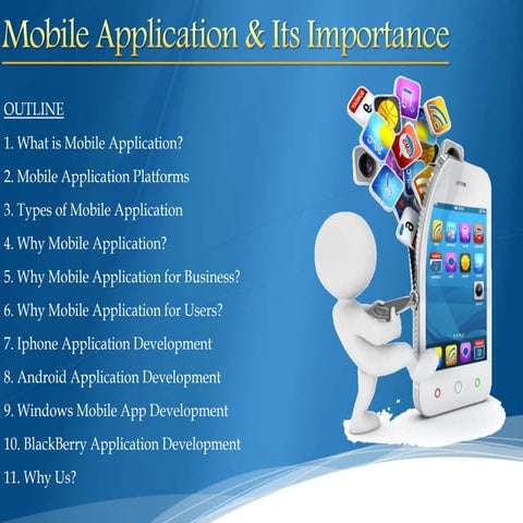 Mobile Application Development Services and Why We Need It? | PPT