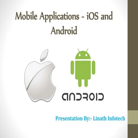 Mobile Applications- iOS and Android