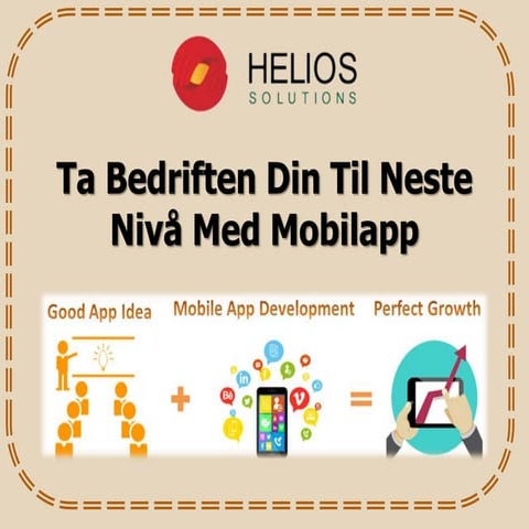 Ta bedriften din til neste nivå med mobilapp