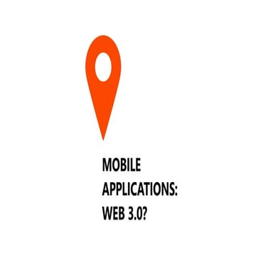 Mobile applications_web 3.0?