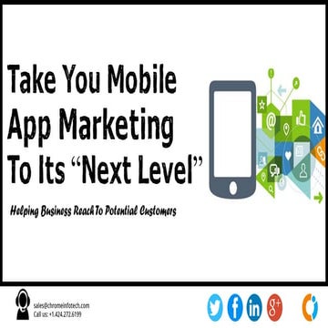 Take Your Mobile App Marketing to Its “Next Level”