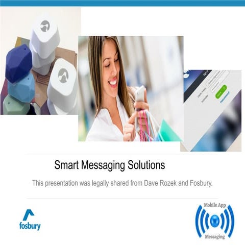 Mobile app messaging presentation with fosbuy and dave rozek   Auto Dealer re...