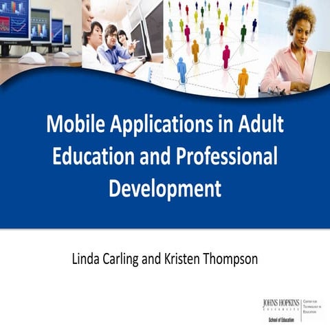Mobile Applications and Adult Education