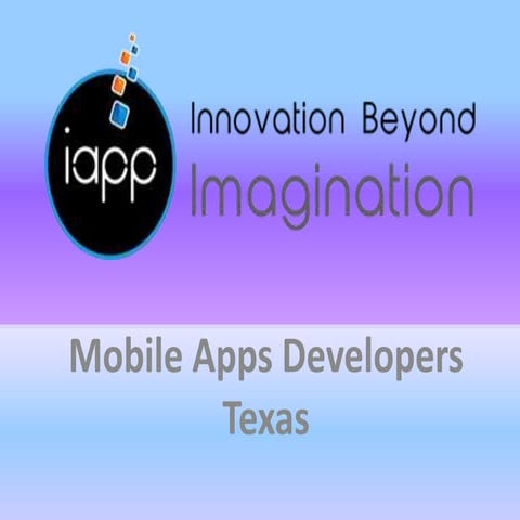 Mobile apps developers texas