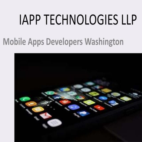 Mobile Apps Developers Washington