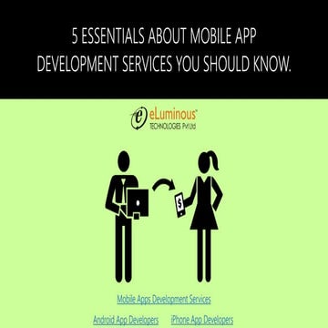 5 essentials about Mobile Apps Development you should know