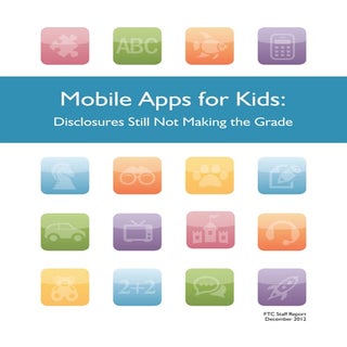 Mobile apps for kids