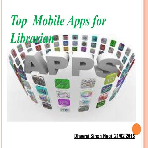 Mobile apps  for librarian