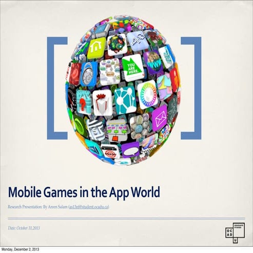 Mobile apps in the game world