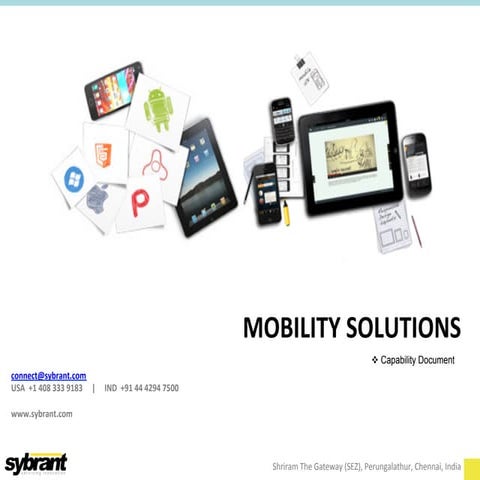 Sybrant - Mobile app solutions capability