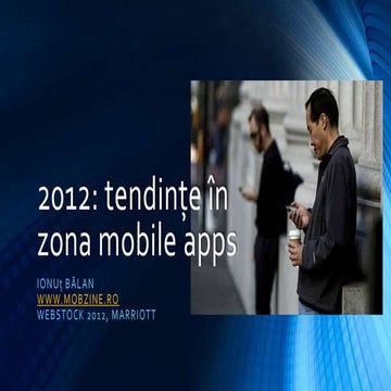 Mobile app trends