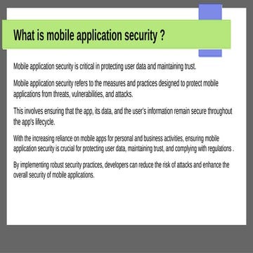 Mobile app Unit 1 best notes for students .ppt