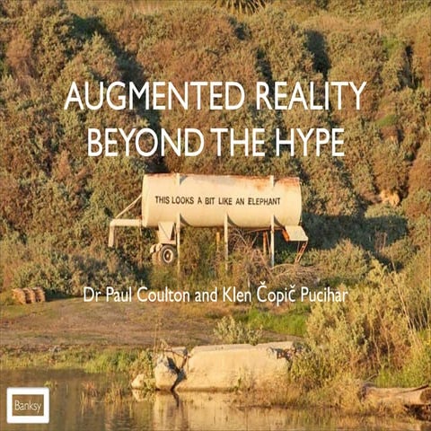 Augmented Reality: Beyond the Hype