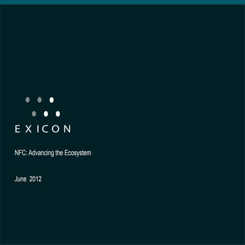 Mobile asia expo 2012 exicon presenting nfc in china