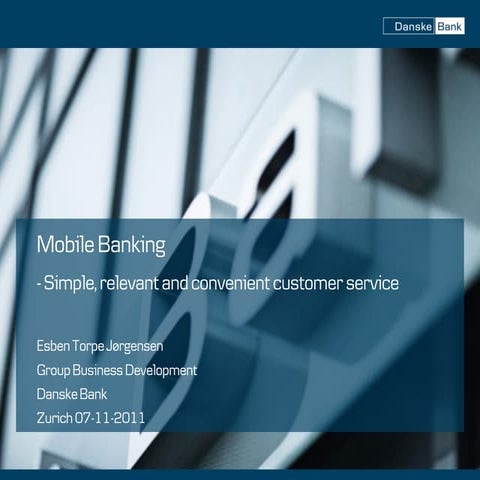 Mobile Banking 2011: Danske Bank