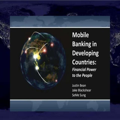 Mobile banking and financial inclusion | PDF