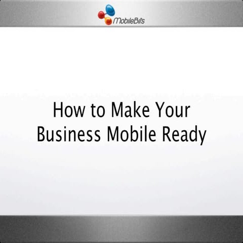 Why Mobile Matters to All Business