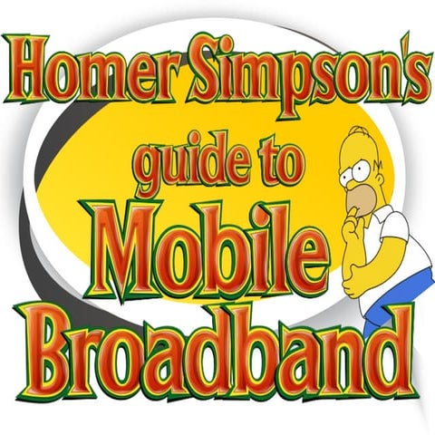 IT Services Denver presents Homer Simpson's Guide to Mobile Broadband