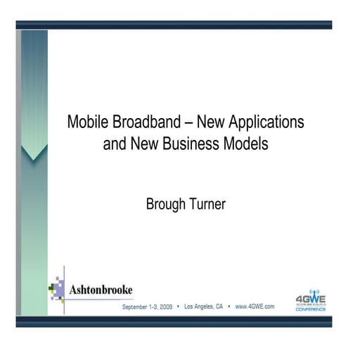 Mobile Broadband