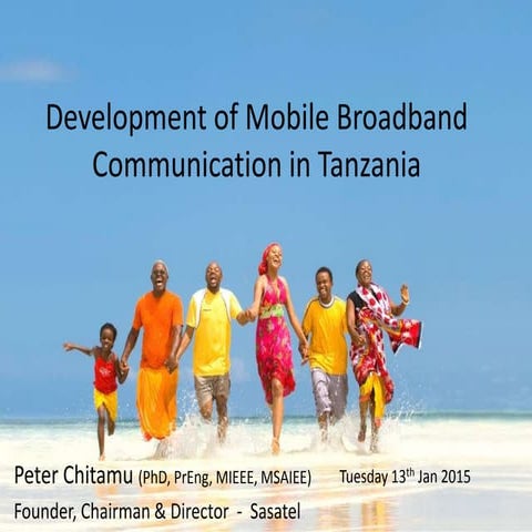 Mobile broadband development in tz   13 jan 2015