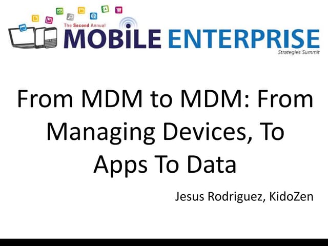 From Managing Devices to Apps to Data